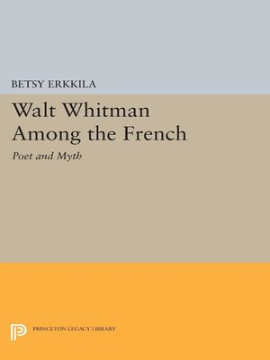 cover image of Walt Whitman Among the French